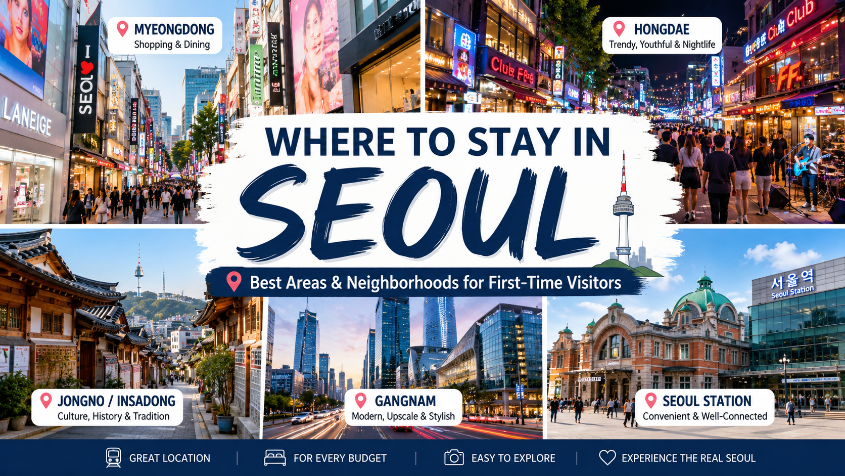 Where to Stay in Seoul for First-Time Visitors: Best Areas & Neighborhoods