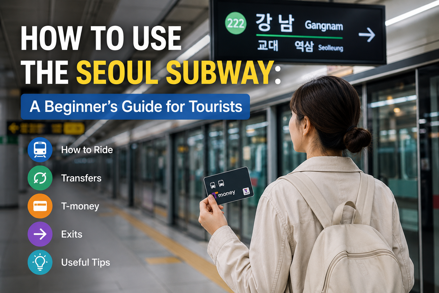How to Use the Seoul Subway: A Beginner’s Guide for Tourists