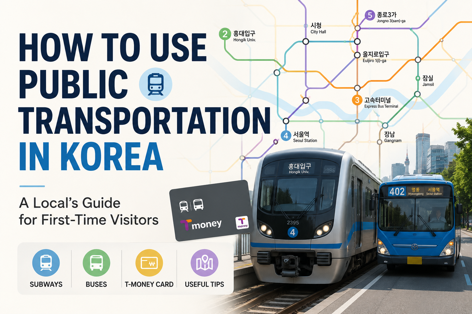 How to Use Public Transportation in Korea: A Local’s Guide for First-Time Visitors